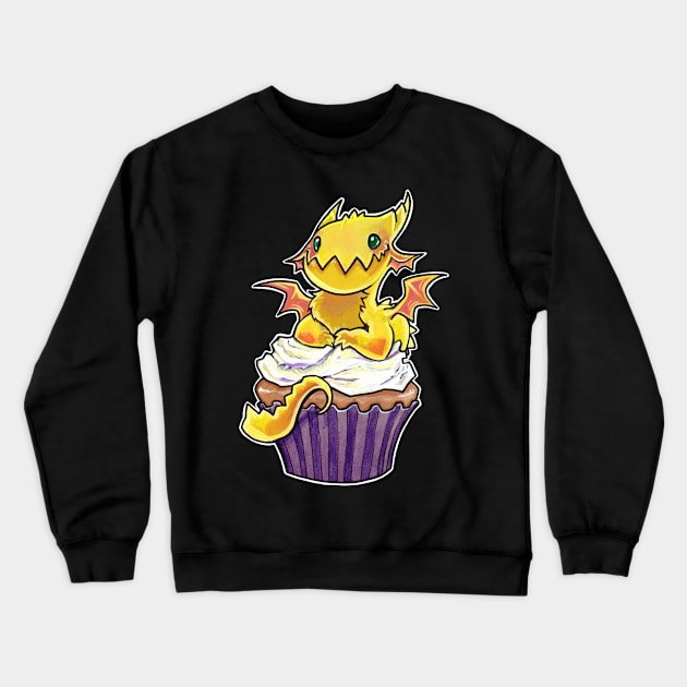 Cupcake dragon vanilla sunshine Crewneck Sweatshirt by BiancaRomanStumpff